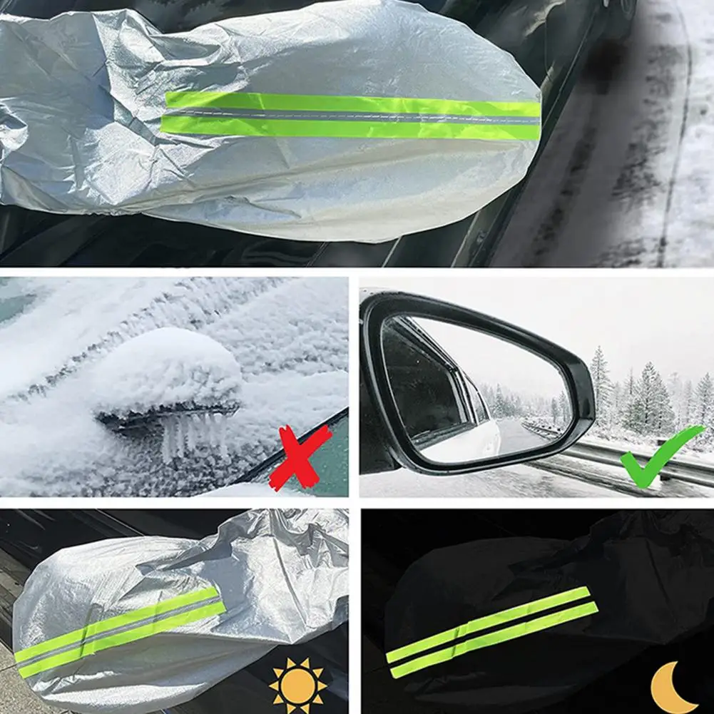 

Insulated Car Windshield Cover Car Sunshade Front Cover Foldable Car Windscreen Cover Water Resistant Anti-frost Heat for Winter