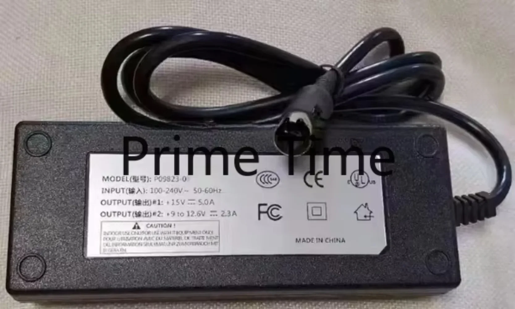 M-Turbo Power Adapter PN: P09823-06 5pin, 15VCC-12VCC, New Compatible