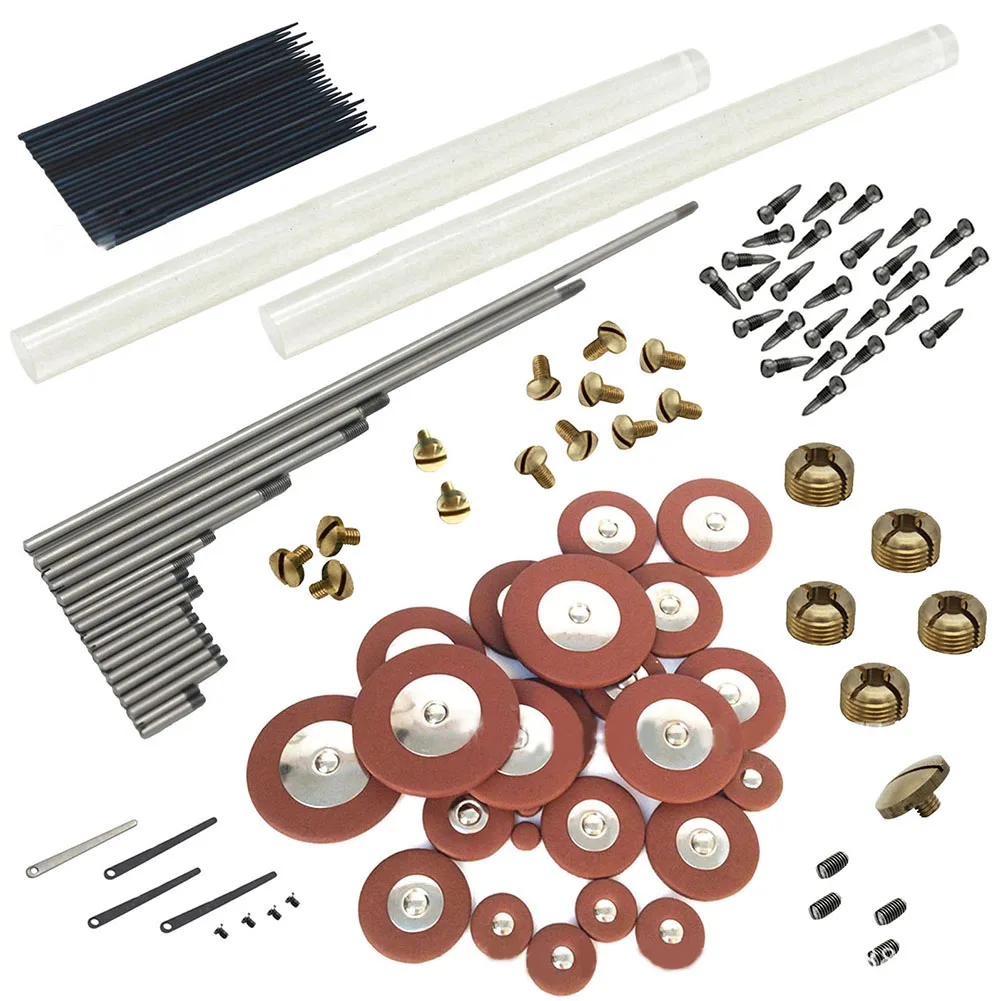 

Professional Grade Alto Saxophone Repair Kit with Screws and Springs Metal Parts for Sturdy Assembly Complete Set for Repairs
