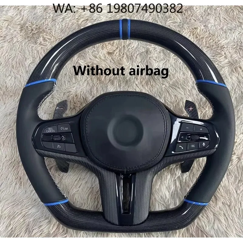Ergonomic Streamlined Modified Steering Wheel Hot Upgrade Exquisite Craft Precise Handling Stylish Interior Parts