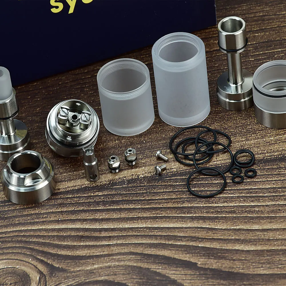 Imagem -06 - Kit Nano Single Coil Vape Atomizador Reconstruível Estilo ka v8 Kit Completo Rta Vape 22 mm Tanque 2ml 316ss Mtl Rta Sxk Kayfun x 22 mm Rta