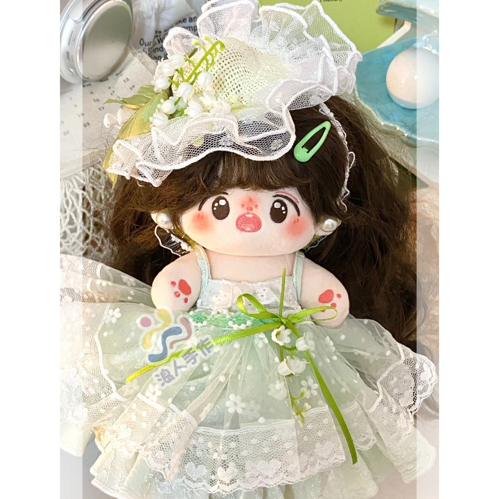 Lilyan series dresses, 20cm cotton doll clothes, complete set of doll clothes and dresses view 6