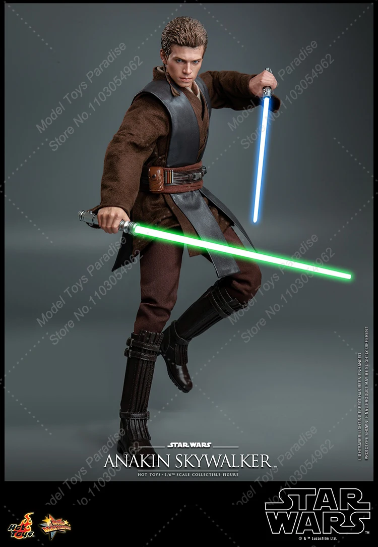 HOTTOYS HT MMS677 1/6 Men Soldier Star Wars Anakin Skywalker Jedi Samurai Full Set 12inch Action Figure Collectible Toys Gifts