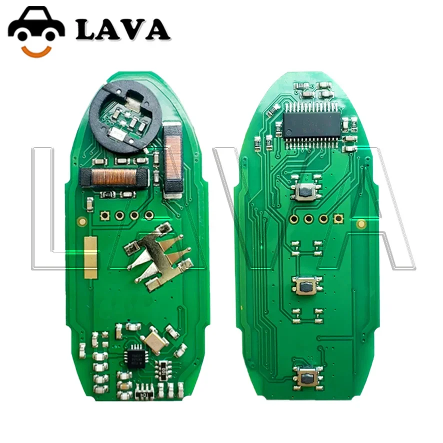 LAVA Nissan Kicks Rouge 2018 2019+ 433MHz 4A Chip PN:285E3-5RA0A FCC ID:KR5TXN1 S180144502 With Light With Logo Remote Key