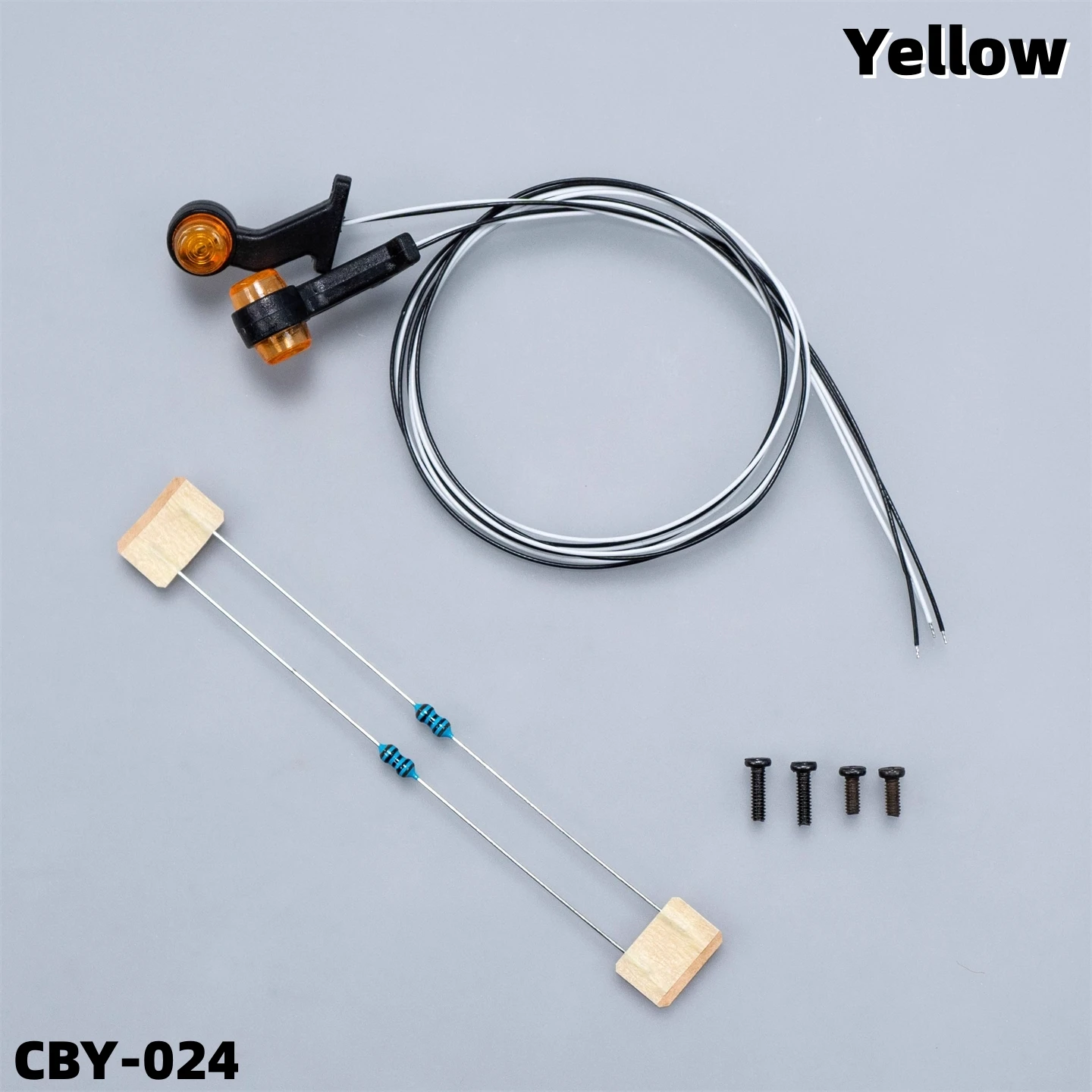 

Side Lights Two-Color Width Indicator Light CBY-024 For 1/14 Tamiya RC Scania Man Actros Romote Control Tractor Tipper Toy Parts