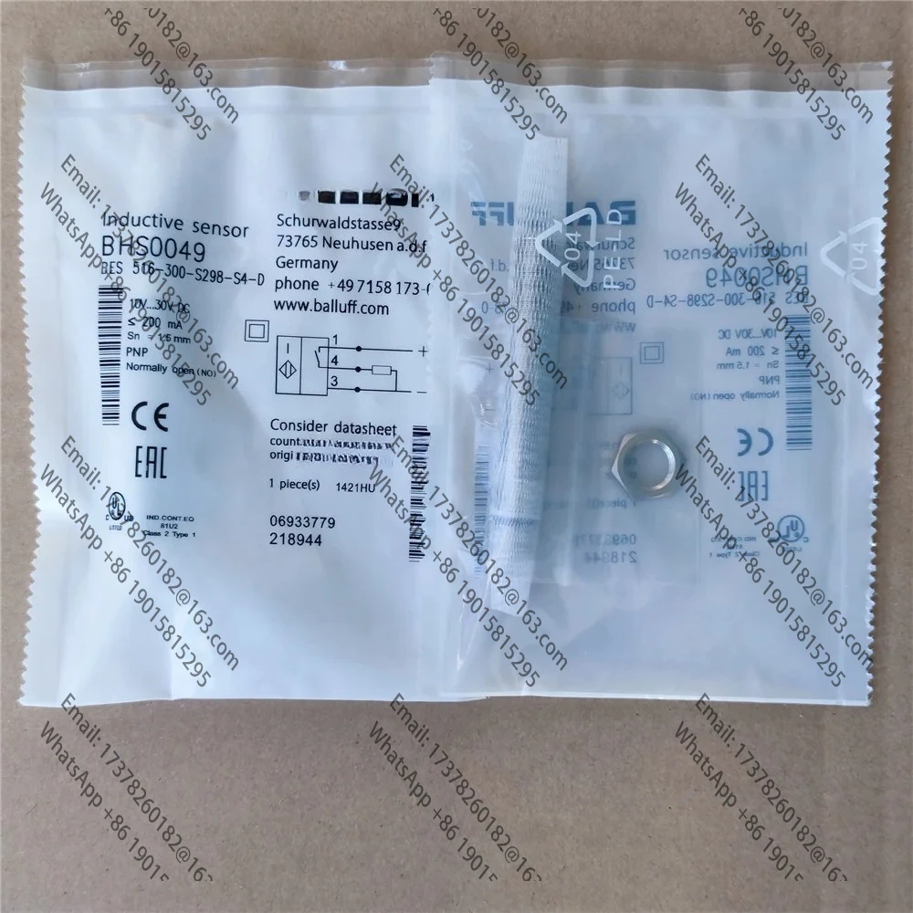 

1PC BES 516-300-S298-S4-D BHS0049 High Pressure Proximity Switch Sensor
