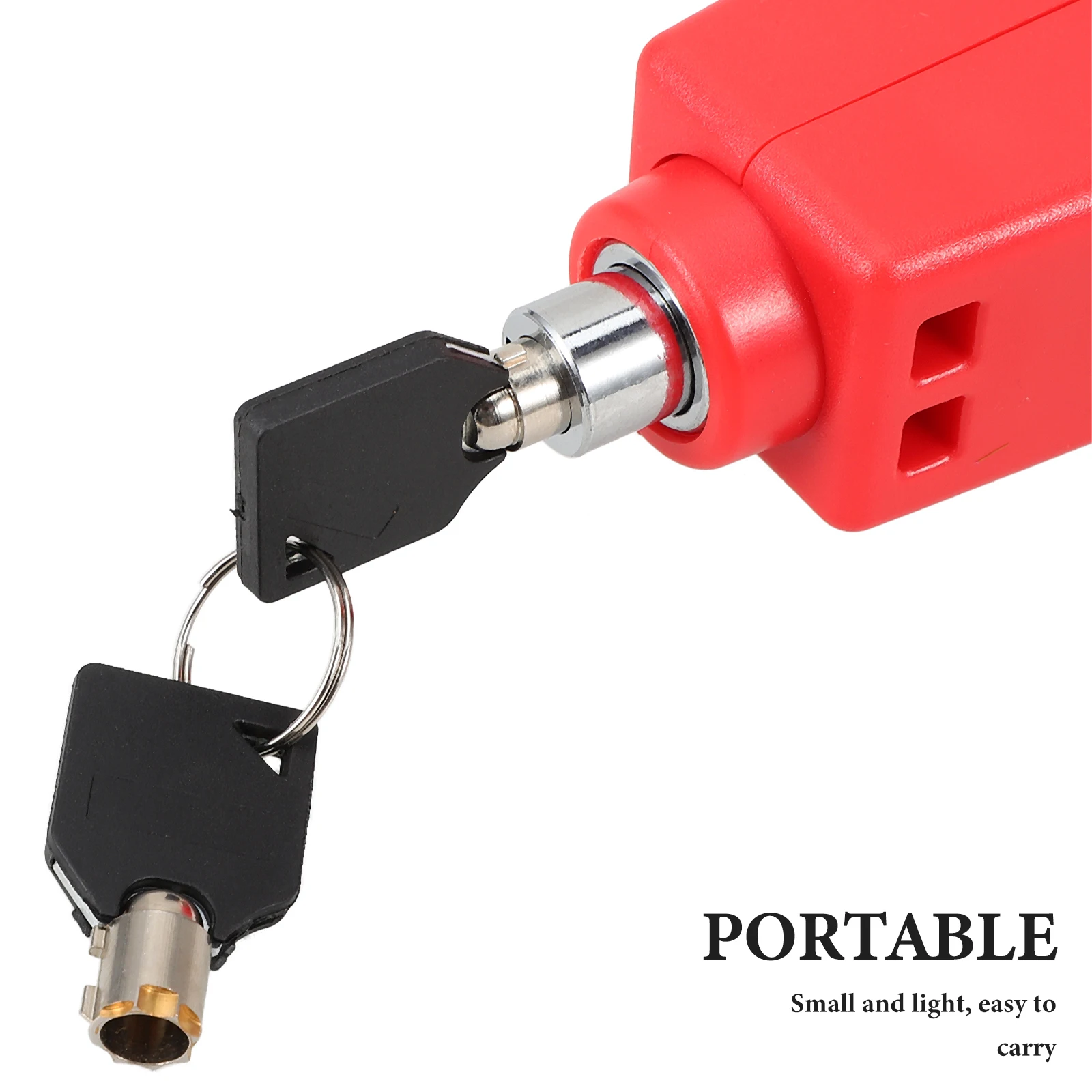 

Motorcycle Handlebar Brake Throttle Security Lock For Bike Motorbike Sturdy Durable Lightweight Easy Install Compact Portable