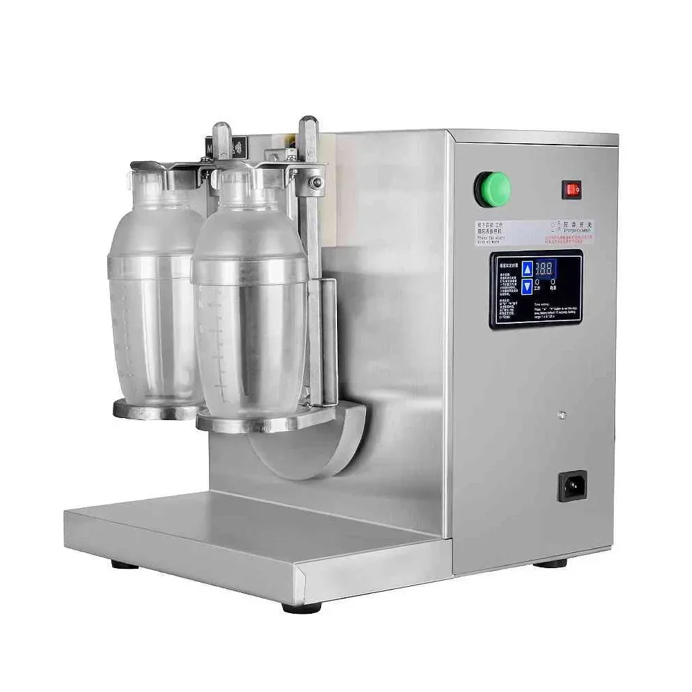 For Commercial Double Cups Milk Shaker Bubble Tea Shaker Machine Milk Tea Shaking Machine Bubble Tea Machine