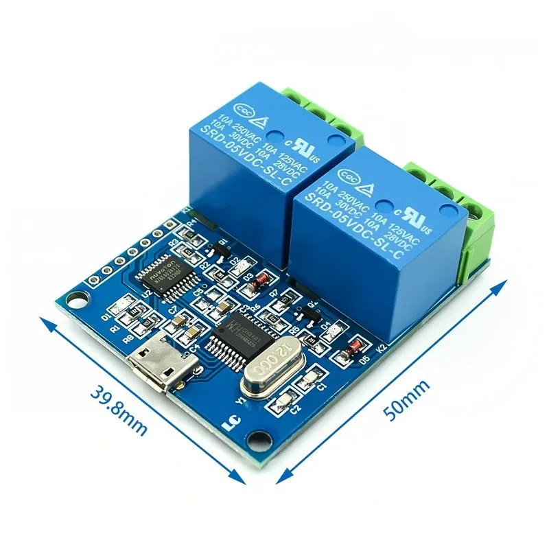 LCUS-1 type computer serial port USB control relay module LCUS-2 PLC intelligent control switch module
