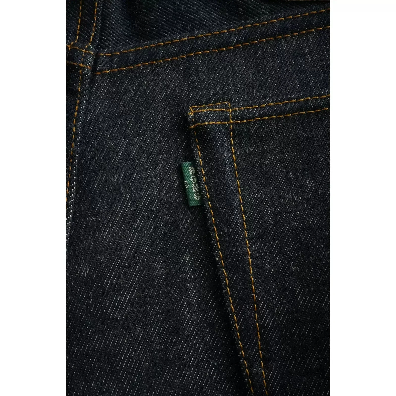BOB DONG 22oz Heavyweight Selvage Denim Jeans Rigid Straight Fit Pants Lot N235