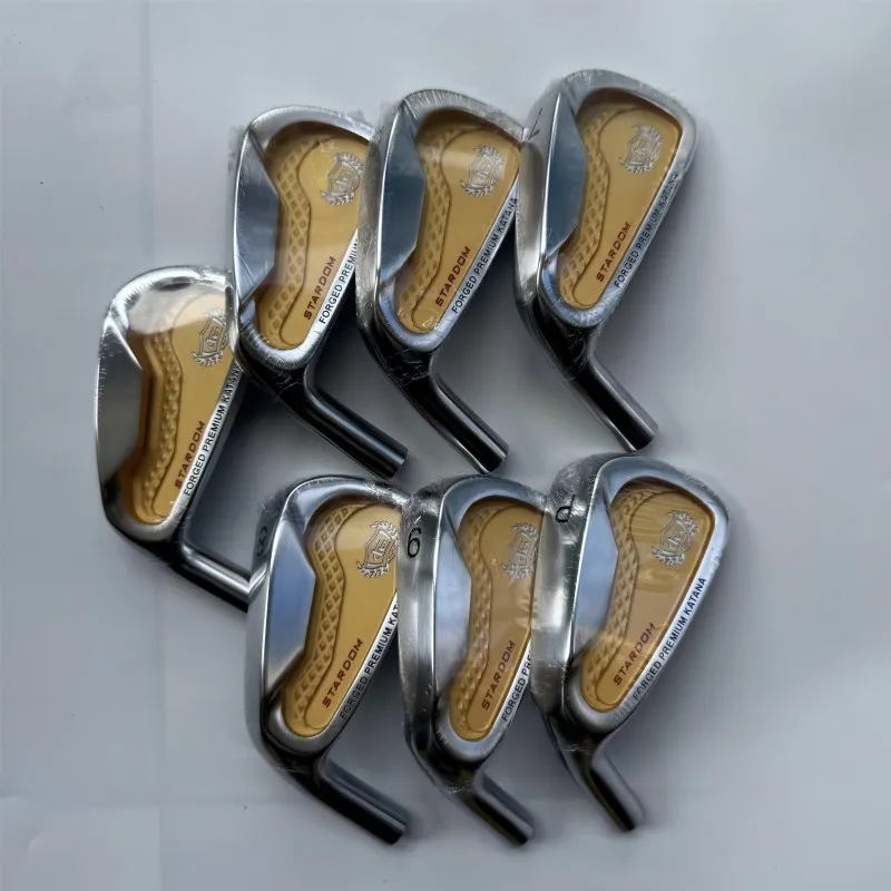 FUJISTAR GOLF KATA NA STARDOM FORGED carbon steel golf iron heads left hand #4-#P (7pcs)