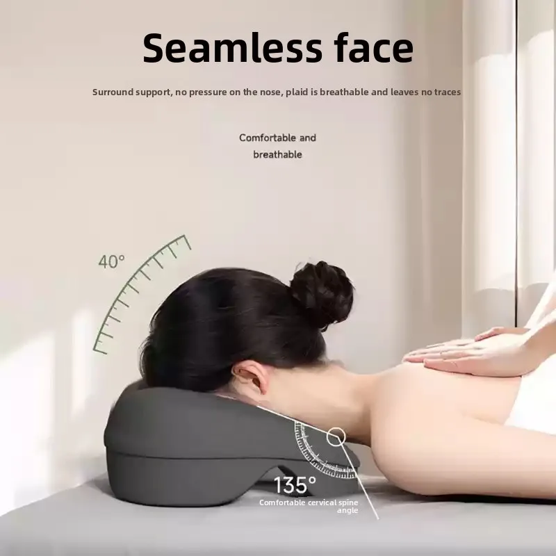 Beauty Salon Pillow Beauty Bed Pillow Beauty Massage Massage Pillow Has Holes Breathable Pillow Not Pressing on The Eyes