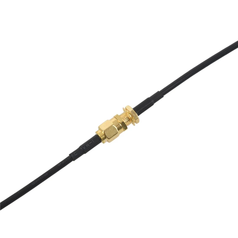 3x cabo de extensão de antena wifi RP-SMA macho para RP-SMA fêmea adaptador de conector rf rg174 2m-y47a