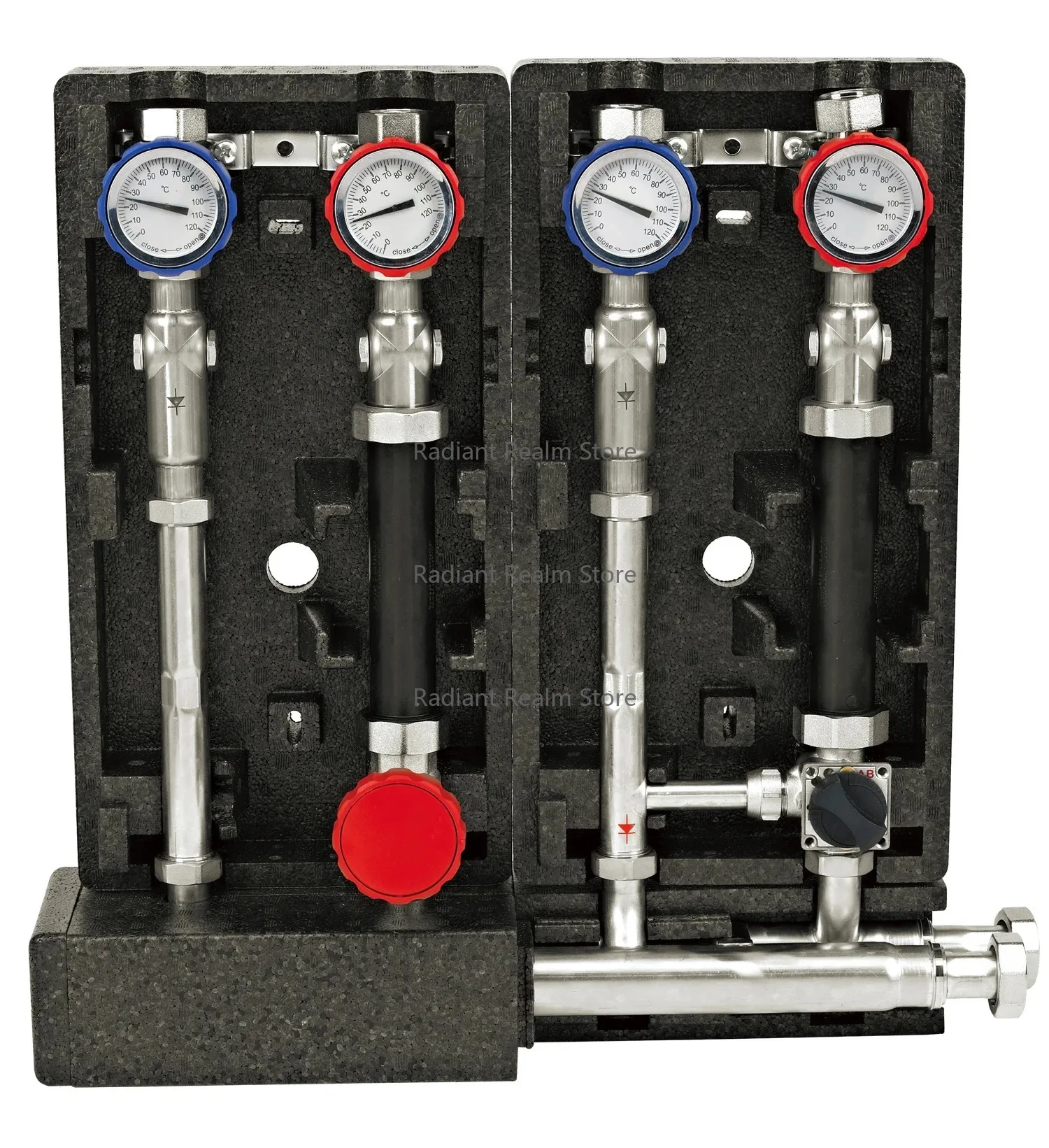 

Factory Supply High Quality Floor Heating Hydraulic Separators Super Ball Joint Separator Manual