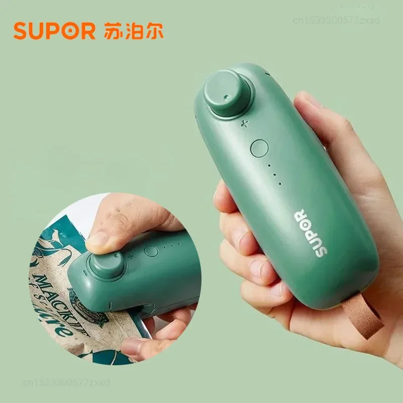 

SUPOR Sealing Machine Food Plastic Sealing Machine Snack Fresh Moisture-proof Mini Sealing Machine Small-scale Home Heat Sealer