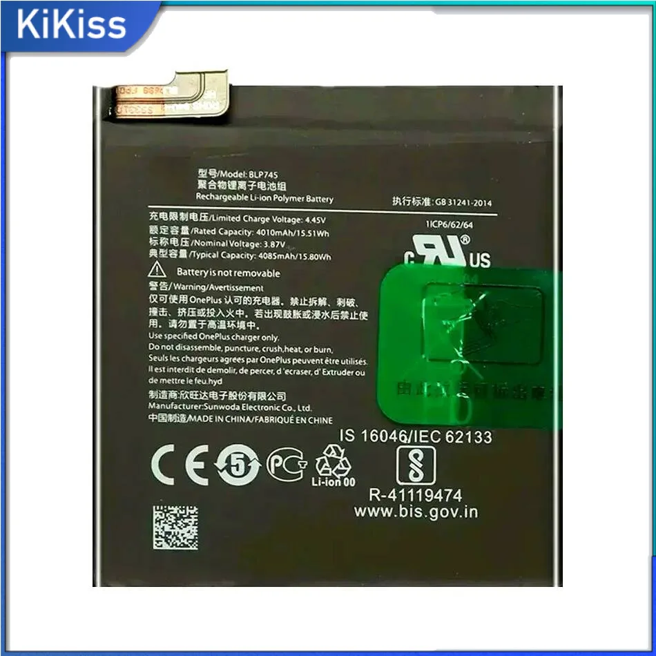 

Premium Replacement 4085Mah BLP745 Mobile Phone Battery For Oneplus 7T Pro Not 7 OR