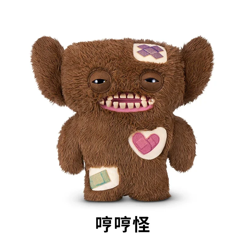 Zuru Fuggler Bigg Fugg Serie 2 Grappige Lelijke Monster Pluche Knuffelpop Verzamelbaar Ornament Hobby Decoratie Cadeau