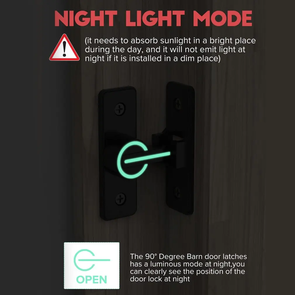 Цинковый сплав, 90 градусов, дверной болт, пряжка для двери ванной комнаты, скользящий, магнитный замок, дверной замок без перфорации, замок для двери сарая, аксессуары для домашнего оборудования