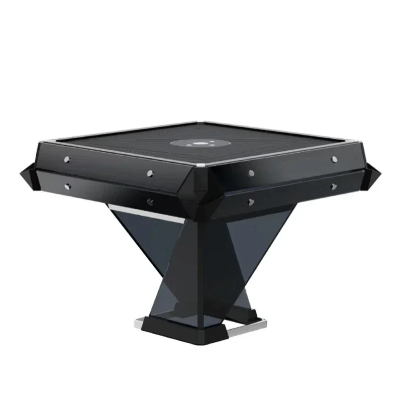 Glass mahjong machine Whole household electric mahjong table Automatic shuffling light luxury mahjong table