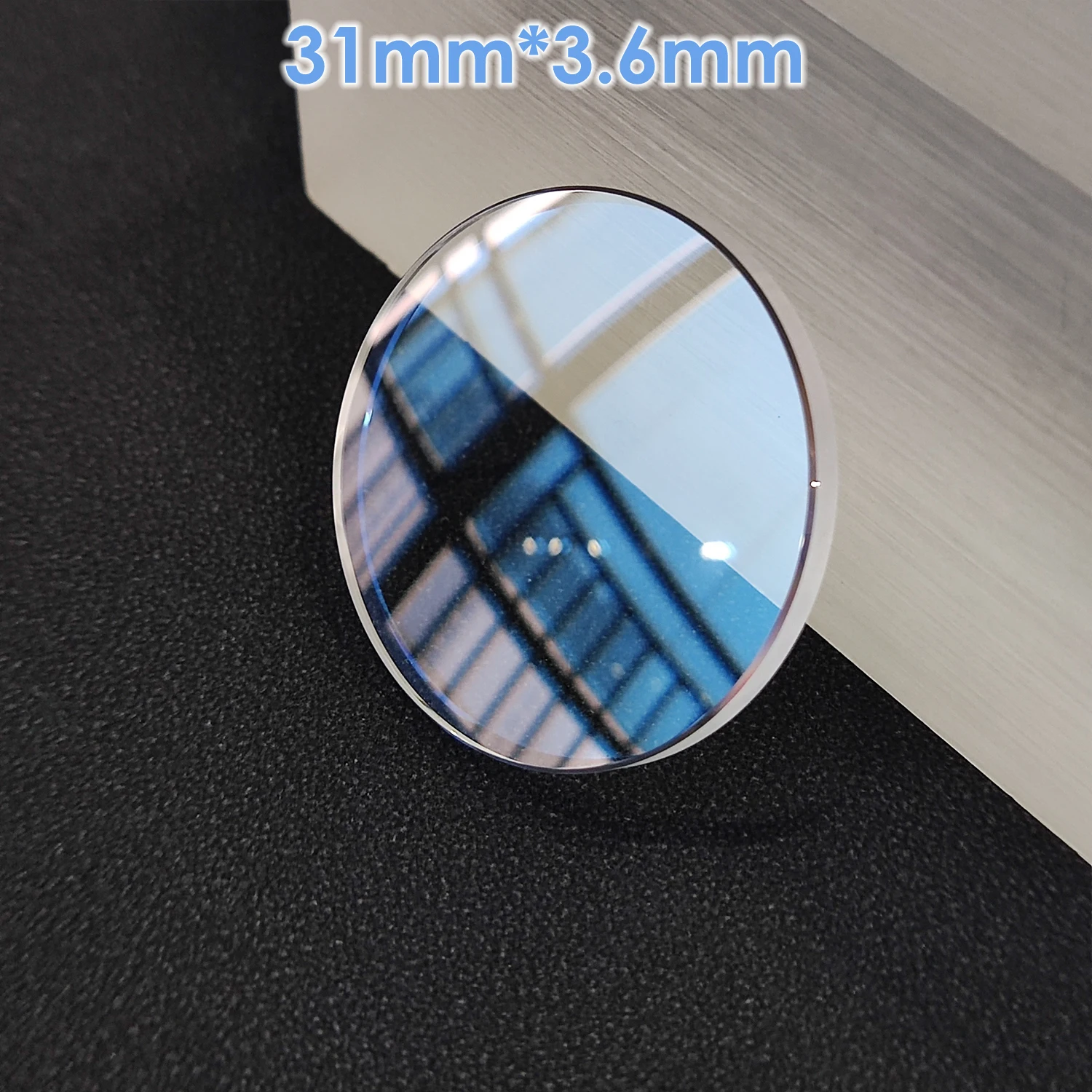 31mm*3.6mm Sapphire crystal Watch Mirror Dual projection AR-Coating Antireflection film suit for Refit watch mirror accessory