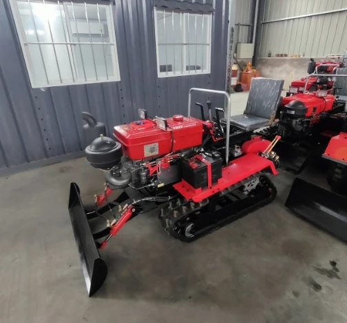 25hp, 35hp, 40hp, and 50hp Small, Multi-functional, High-quality Tracked Mini Tillers Are Selling Well.