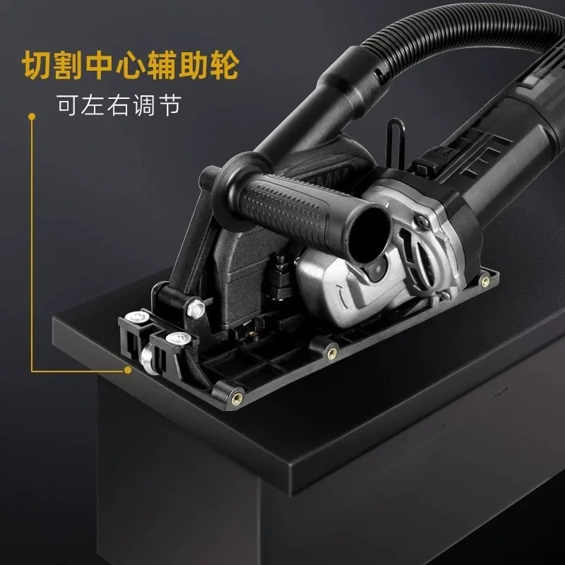 Electric Tile Grout Removal Tool Angle Grinder Slotting Machine Seam Cleaning Tool Grout Remover Tile Gap Cleaner