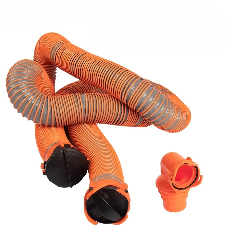 

RV Sewer Kit Universal RV Sewer Hose Leak Proof Hose Fitting RV Sewer Kit Belt