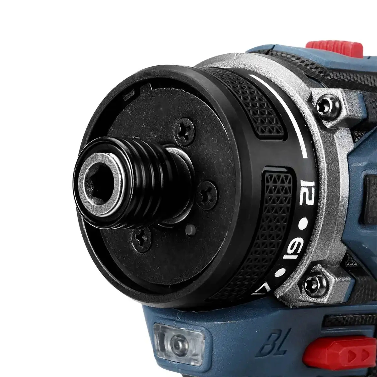 1/4inch 4000rpm Brushless Electric Screwdriver 21+1 Gear Two Speed Cordless Electric Drill Tool For Makita 18v Battery image 5