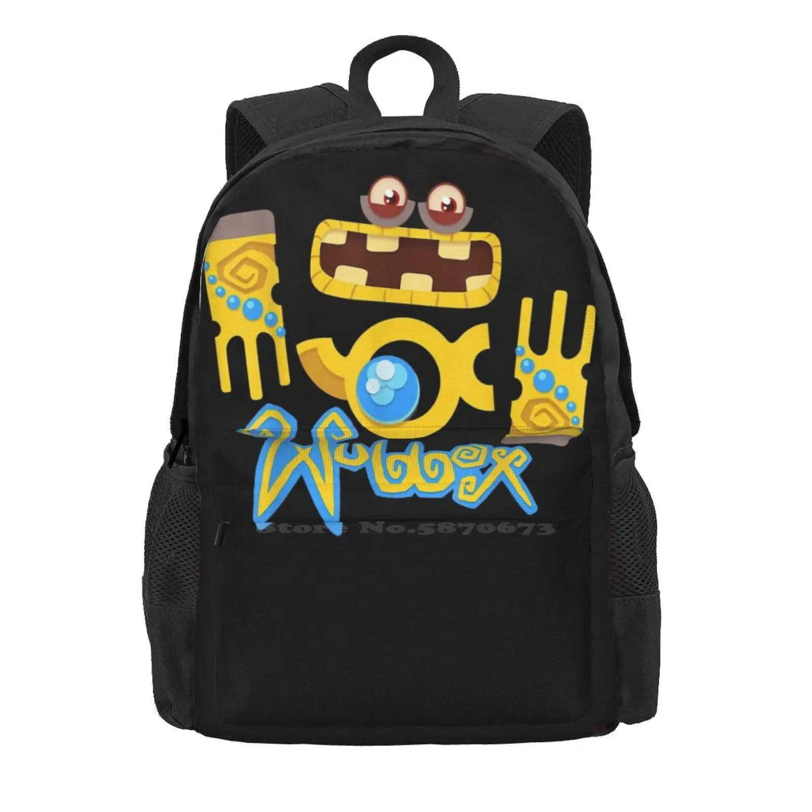 My Singing Monsters Wubbox Funny Hot Sale Backpack Fashion Bags My Singing Monsters Wubbox Funny