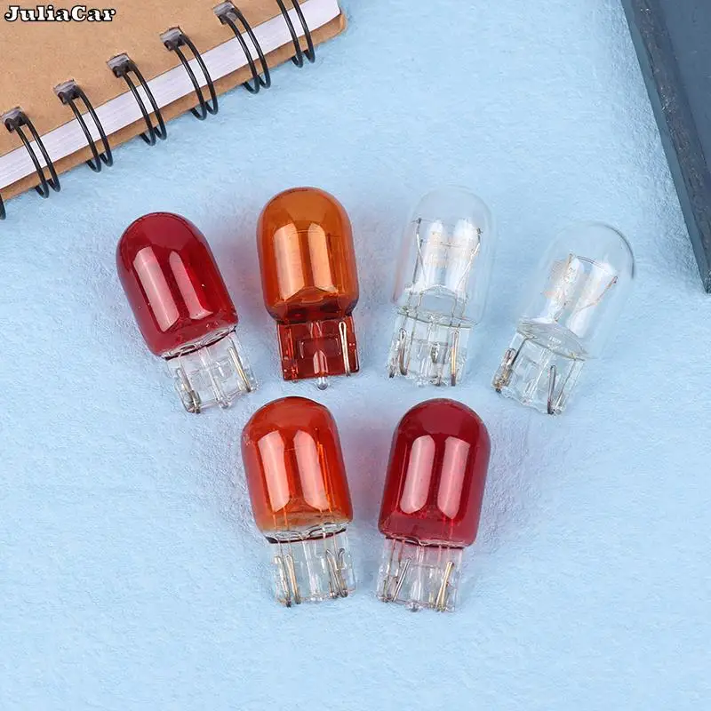 T20 7440 7443 WY21W W21W Halogen Bulbs 7443 W21/5W T20 Super Bright Backup Reversing Light For Car Signal Lamp 12V