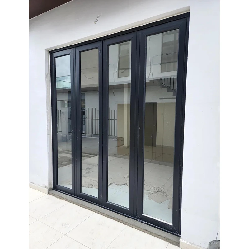 custom.Australian NFRC Certified Folding Door Grill Narrow Frame Sliding Folding French Interior Door Factory Direct
