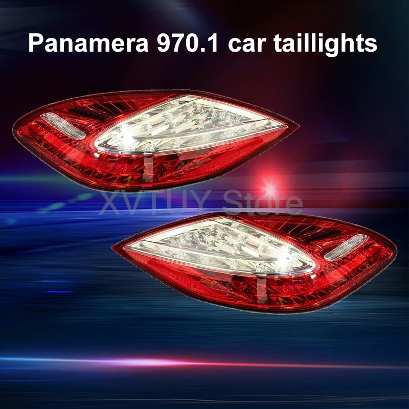 A Pair For Porsche Paramera 2010-2013 970.1 Taillights Assembly Original Replacement LED Turn Stop signal Tail Light Rear Lamps