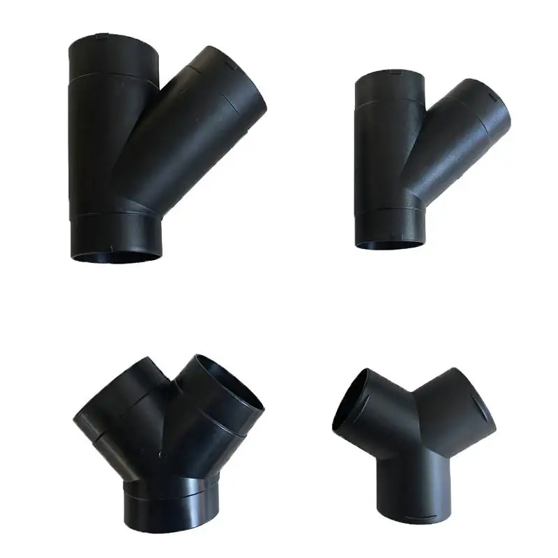 60mm 75mm Car Air Vent Ducting T Piece Y Branch Pipe Connector Splitter For Webasto Eberspaecher  Parking Heater
