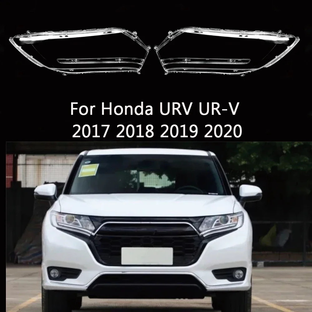 

HTTCY Для Honda URV UR-V 2017 2018 2019 2020 автомобильные прозрачные фары из материала ПК, крышка объектива, чехол, фара, фара