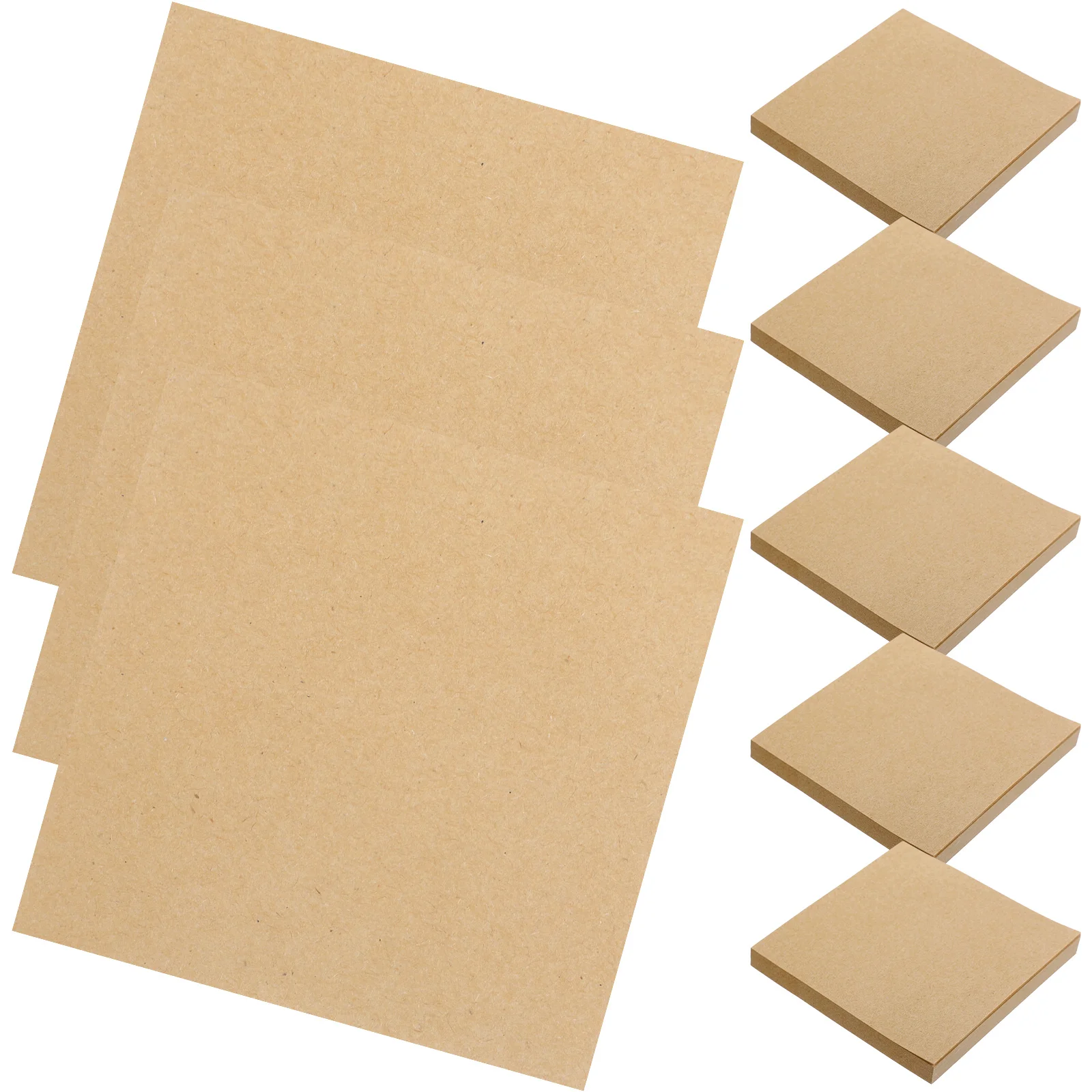 

5pcs Self-Adhesive Memo Pads Portable Idea Notepad Tear Off Adhesive Paper Pocket Notebook Pads Office