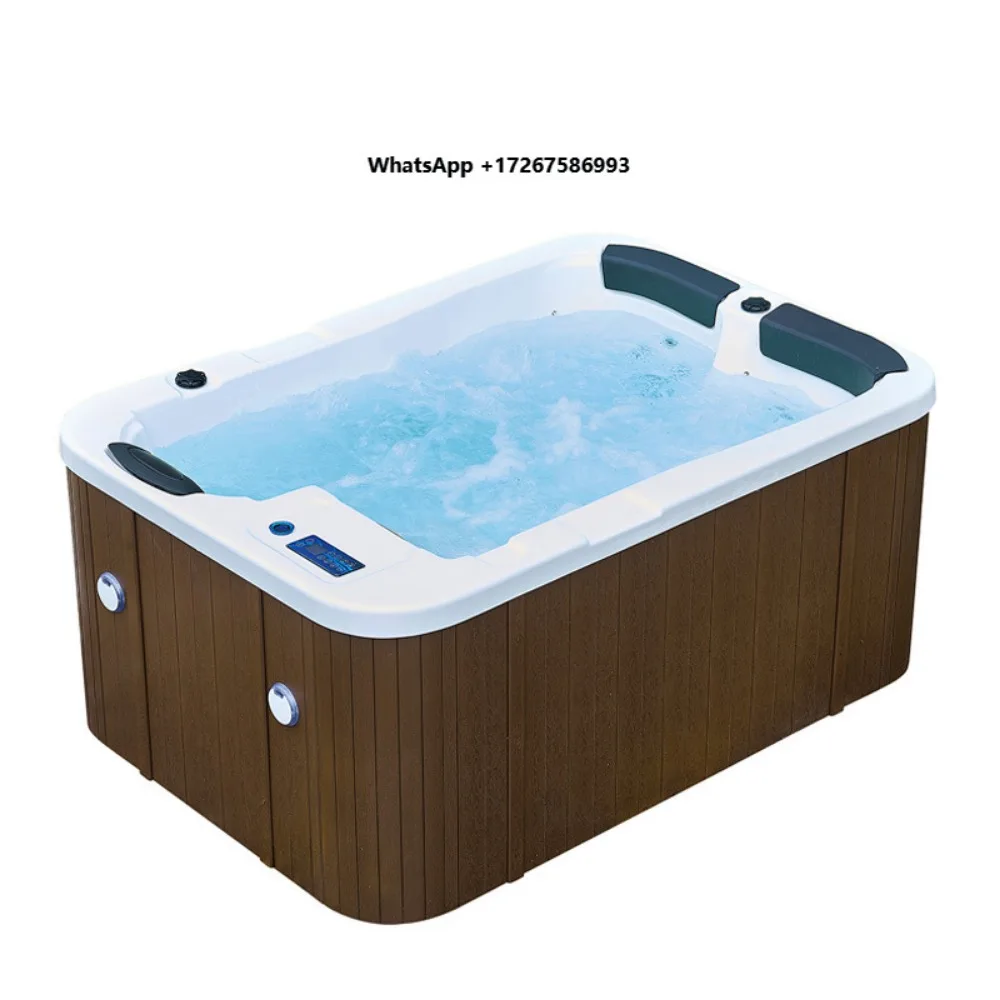 Manufacturer Acrylic Massage Surfing Bathtub Villa Garden SPA Large Bubble Pool Homestay Hotel Club 3-Person Outdoor Pool