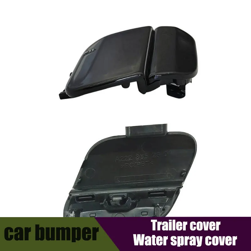 

Car Rear Bumper Tow Hook Cover Cap Black For Mercedes W222 For Benz S Class 2018-2020 S300 S350 S400 S500 S600 2228852301