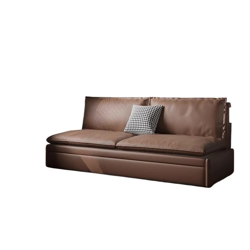 Small apartment sofa bed, dual-purpose folding, cream wind, living room multi-functional sofa