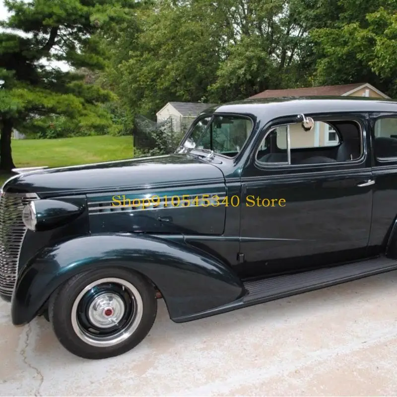 U2JA Rustproof Nostalgic Automobile Side Mirror Authentic Retro Look Seamlessly Installation Process Universal Application