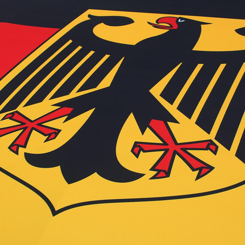 115x160cm 3.8x5.3ft German coat of arms Flag Car Engine Hood Cover National Flag Fabrics For SUV For Decoration