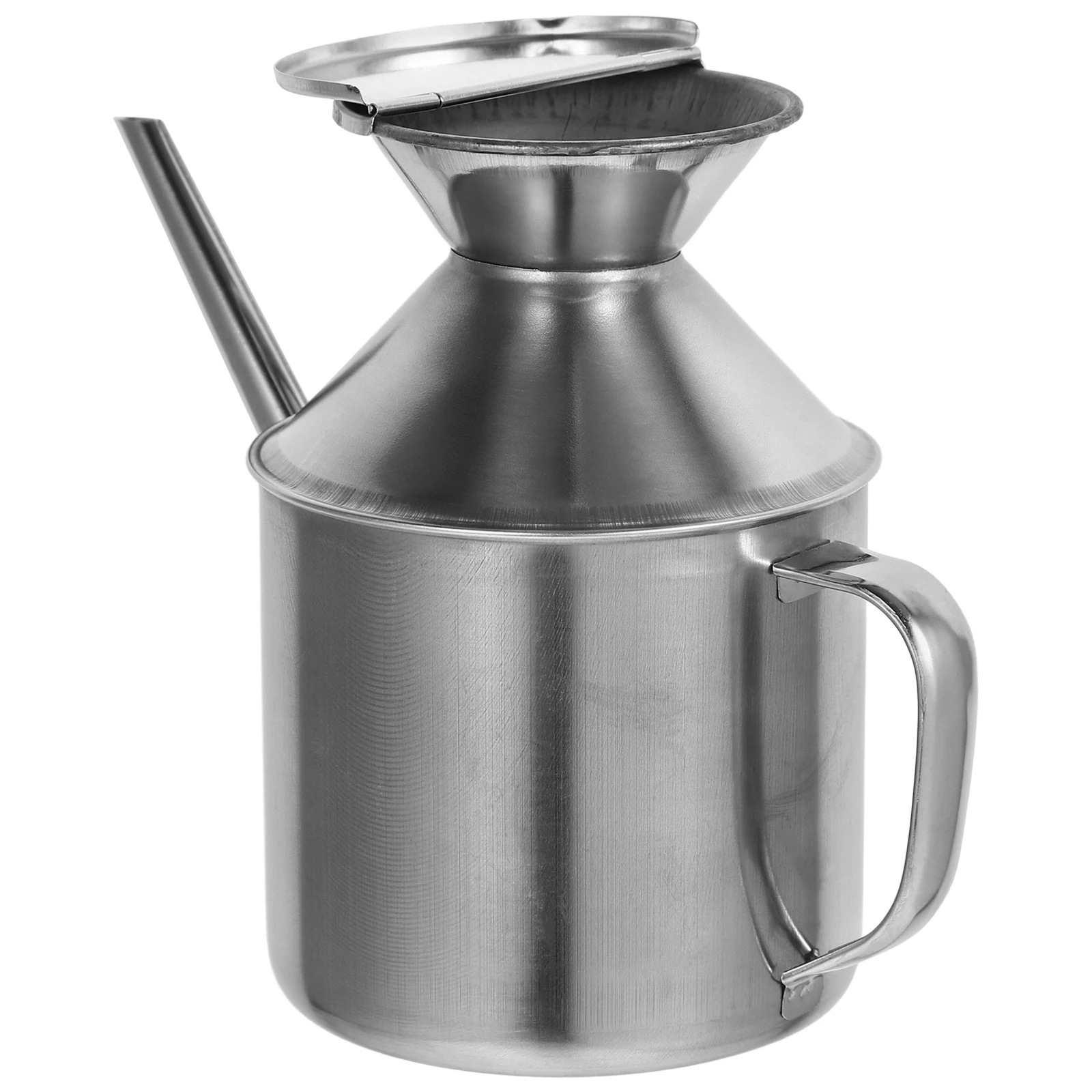 

Stainless Steel Oil Container 500ml Soy Sauce Bottle Ergonomic Design Freshness Preservation Multi-Function Kitchen Accessory