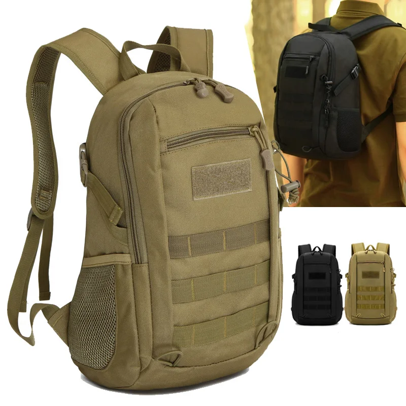10l-20l-ミニ戦術バックパック旅行アウトドア小型ハイキング釣り狩猟バッグ登山女性男性リュックサックデイパックキャンプバッグ