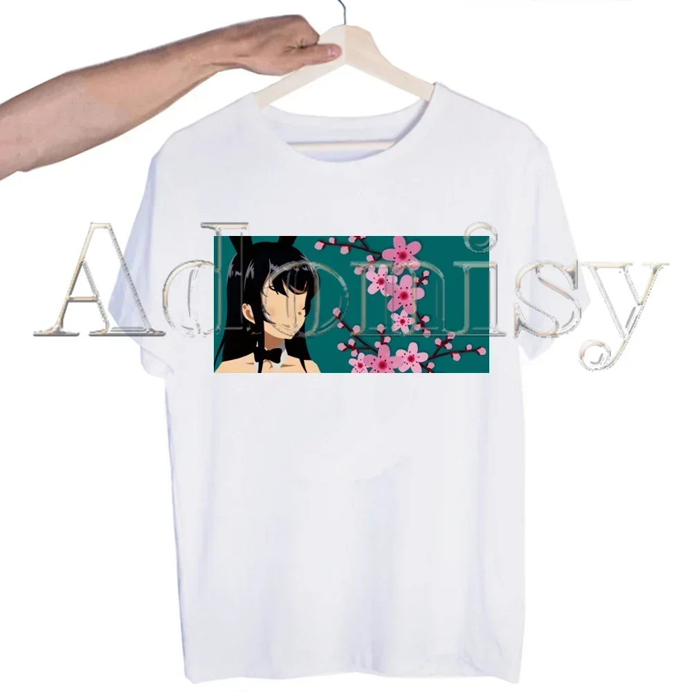 

Bunny Girl Senpai Sakurajima Mai Unisex Vintage Men Short Sleeve T-Shirt Gift Women Top Tee Sweatshirt