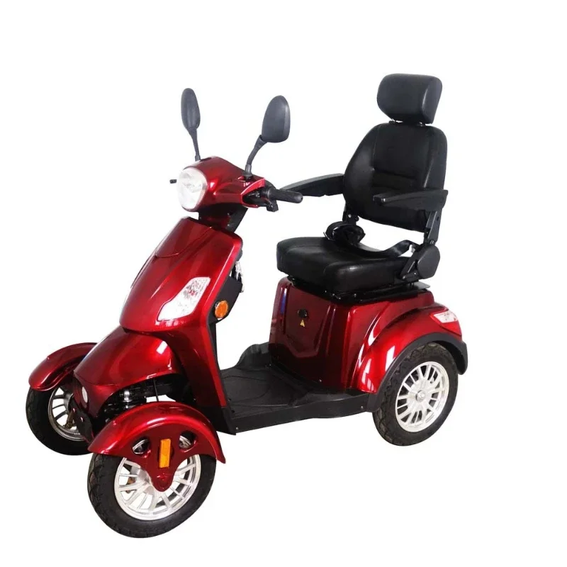 Four-wheeled electric vehicles, scooters for the elderly