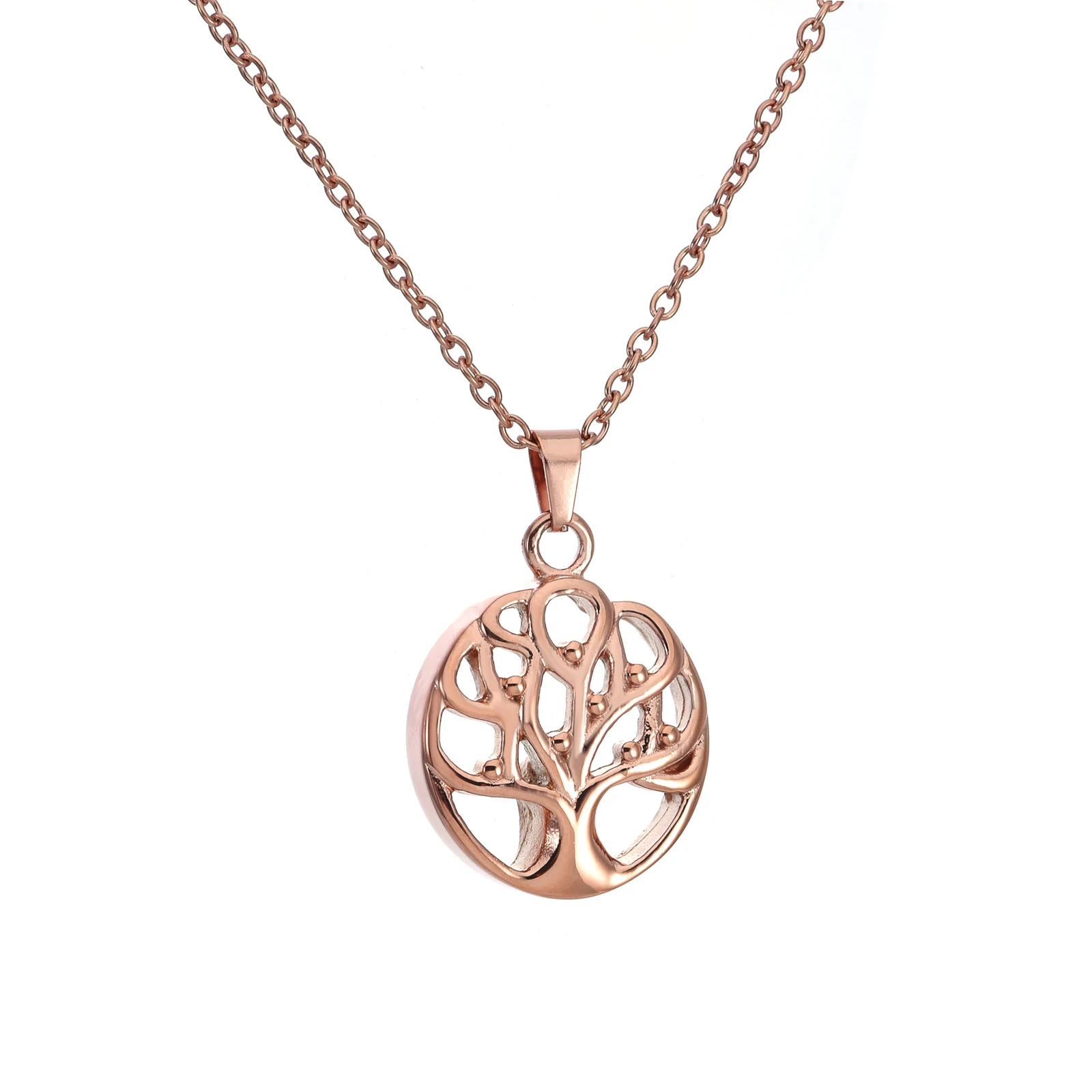 Cremation Necklace - Stainless Steel Ashes Pendant for Human Ash, Memorial Urn Jewelry Keepsake