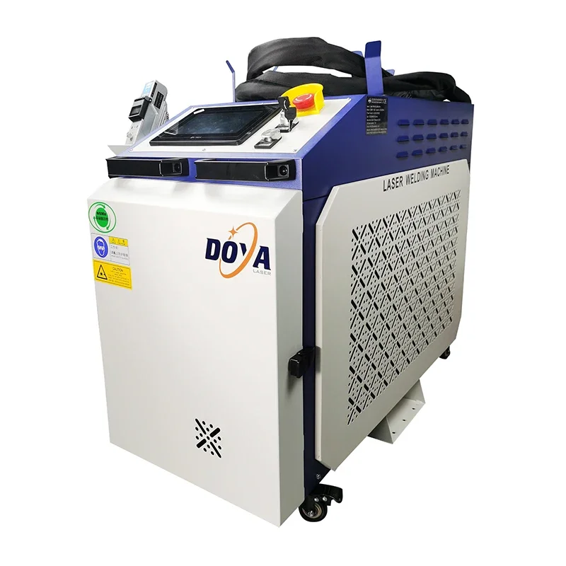 DOYA 1000W 1500W 2000W 3000W Handheld Laser Welder With Qilin Torch Fiber Laser Welding Machine For Stainless Carbon Steel