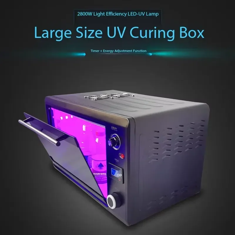 Large Size Oven 180W 500W UV Curing Chamber for 3D Printing UV Glue Ink Drying and Mobile Phone Screen Repairing 300W 365nm