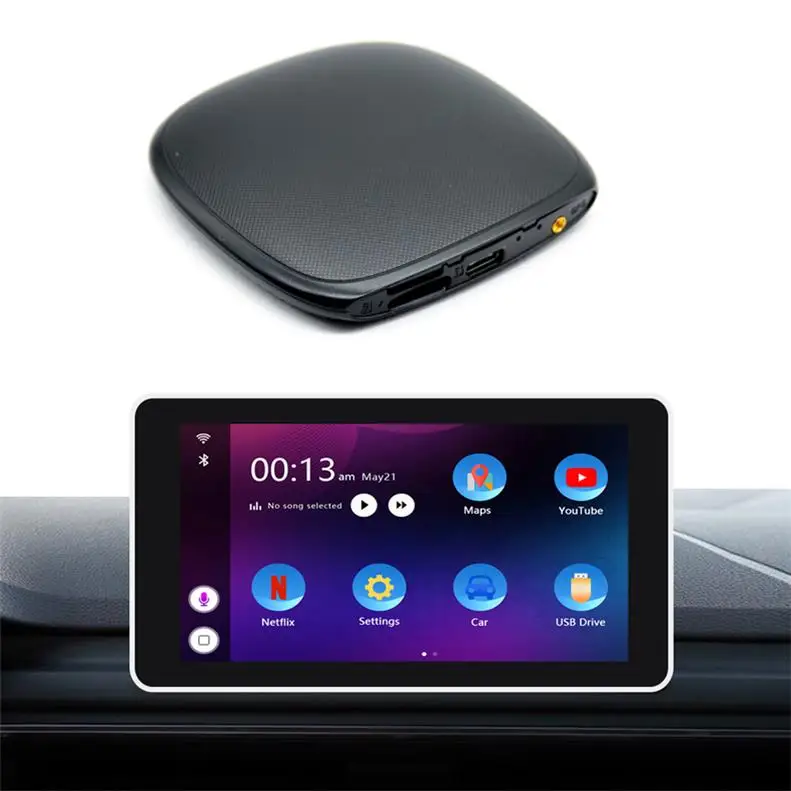 OEM Factory Carplay Adapter Wireless  Carplay Auto 4+64gb Android 11 Ai Carplay Box