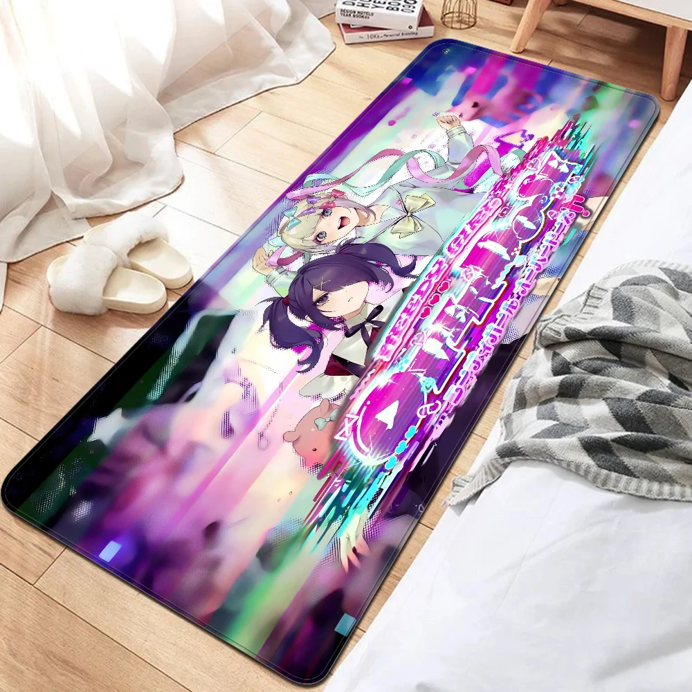 

N-needy Girl O-overdose Gamer Room Mats Retro Multiple Choice Living Room Kitchen Rug Non-Slip Welcome Rug