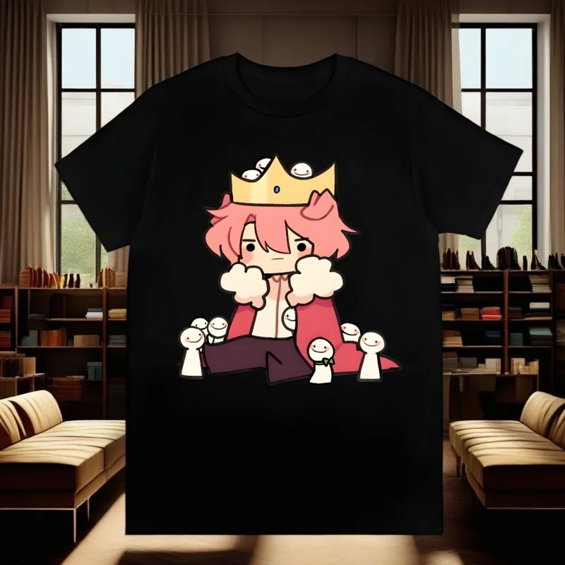 

Rip Technoblade Miss You Technoblade T-Shirt Men Unisex Anime Cartoon Design Men Tee Shirt Homme Summer Tops Short Sleeve Style